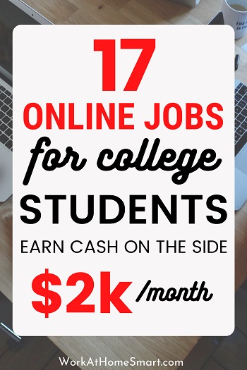17 Best Online Jobs for College Students with No Experience