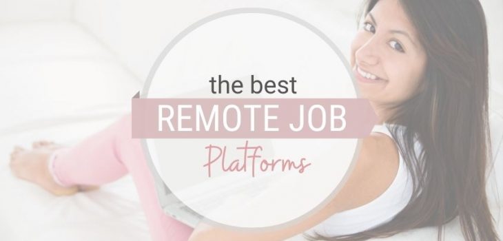 the best remote jobs from home
