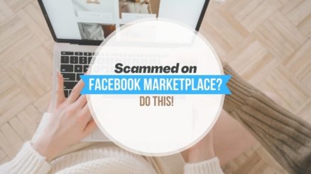 I Got Scammed on Facebook Marketplace, What Can I do?